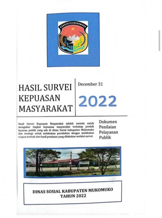 HASIL SURVEY KEPUASAN MASYARAKAT