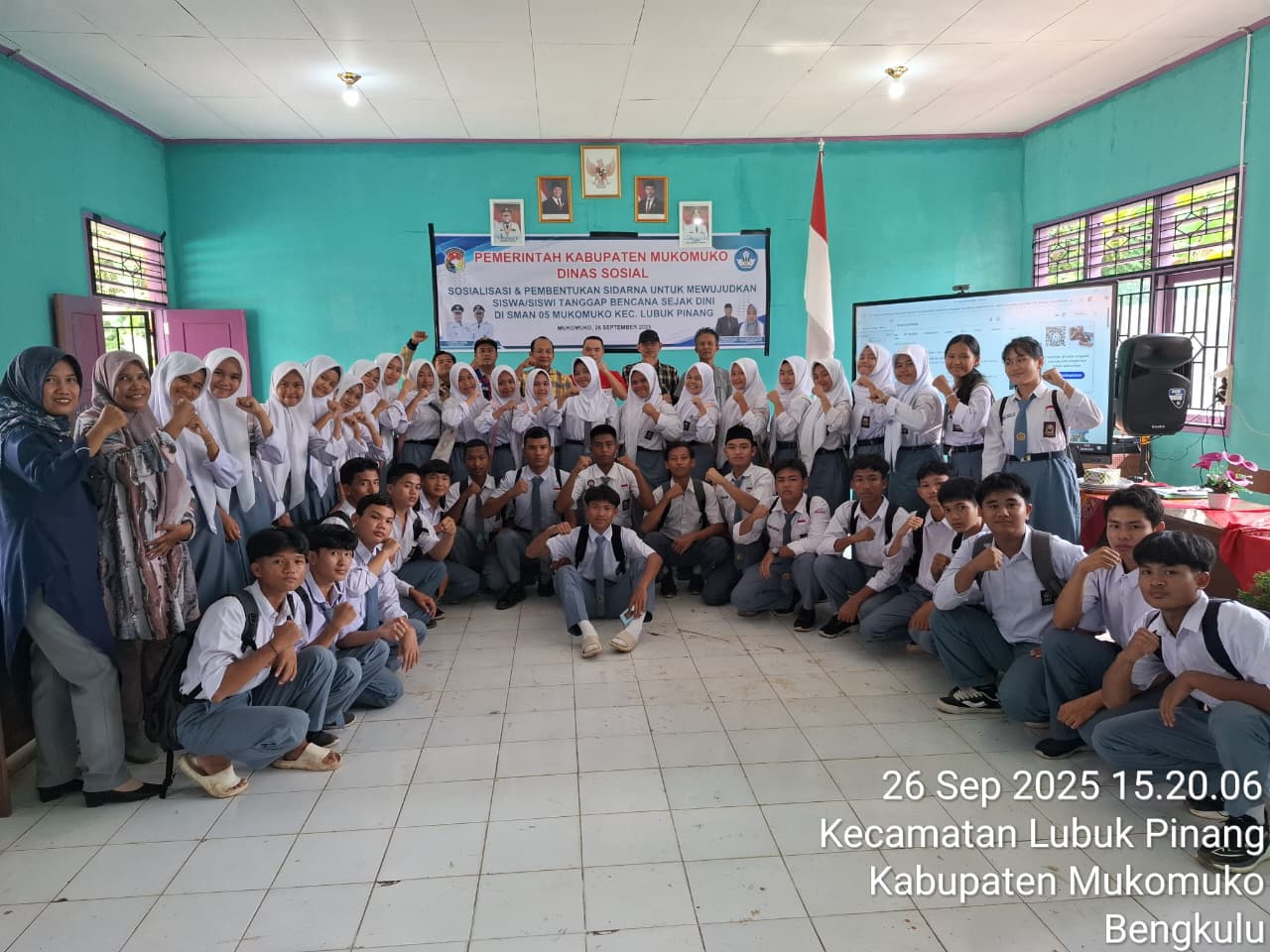 Sosialisasi dan Pembentukan Sidarna Untuk Mewujudkan Siswa Siswi Tanggap Bencana